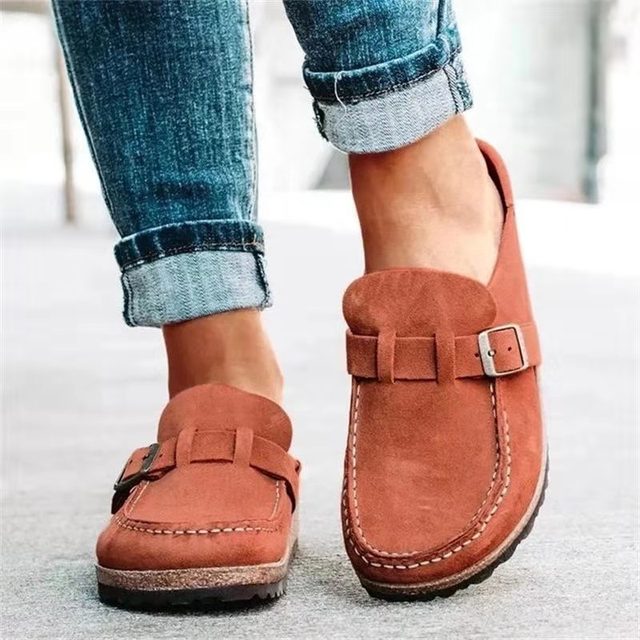 LYNN | Retro Slip on Shoes-6