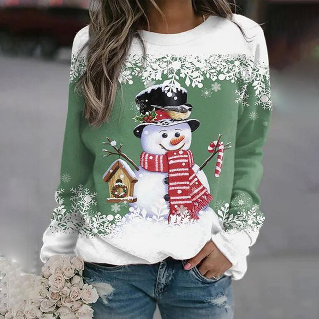 Warm-hearted round neck sweater for women | Winter 0