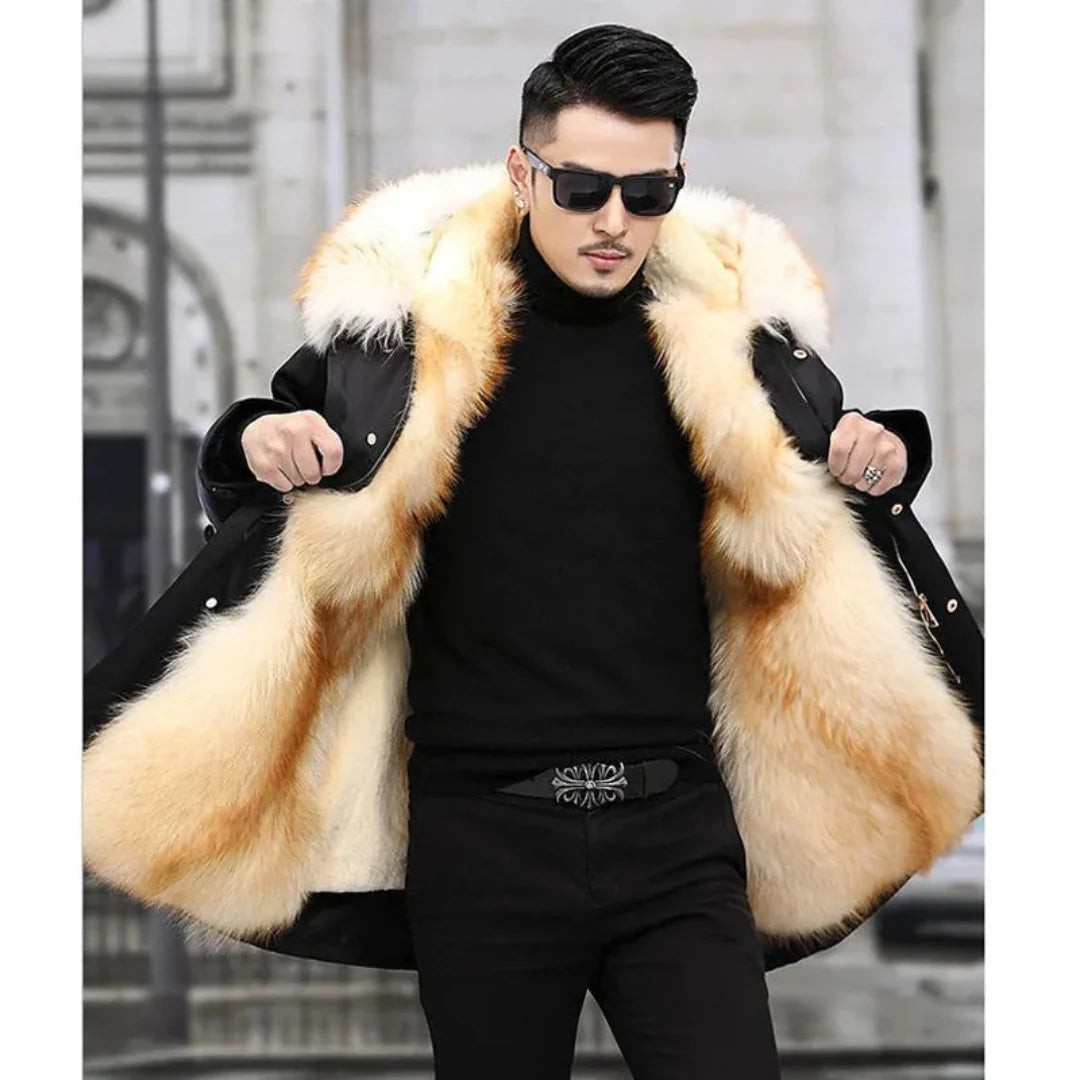 Warm Hooded Parka for Men | Winter 1