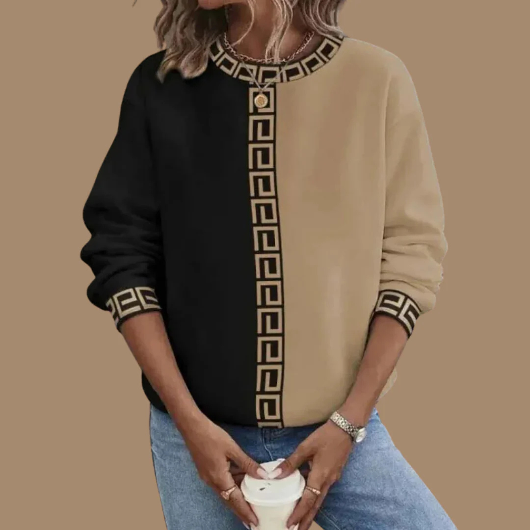 Warm round neck sweater for women | Winter 2