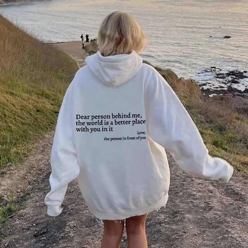 Warm unisex hoodie with print | Long sleeve 1
