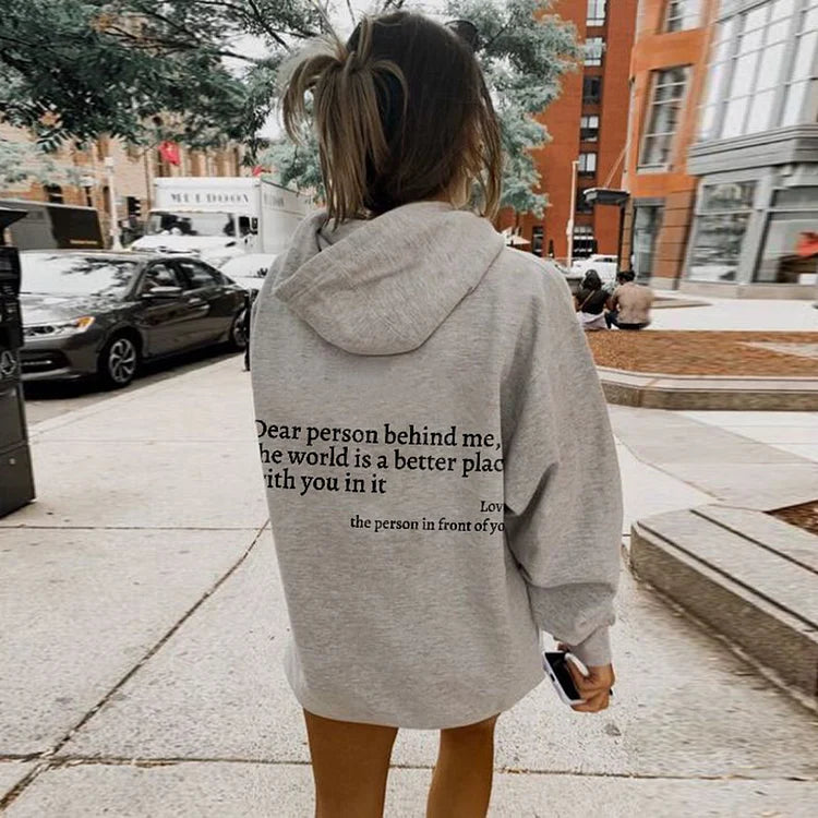 Warm unisex hoodie with print | Long sleeve 2