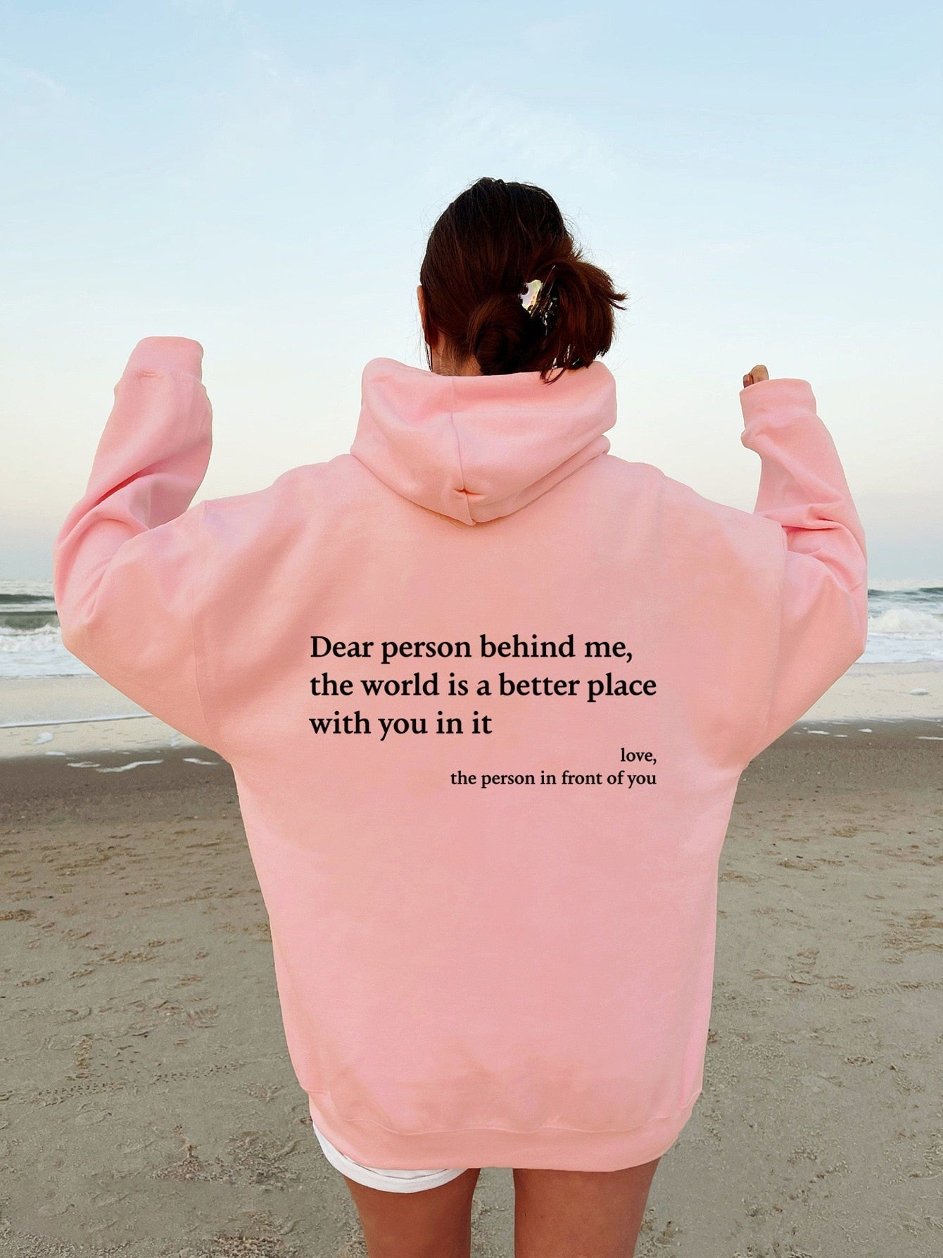 Warm unisex hoodie with print | Long sleeve 3