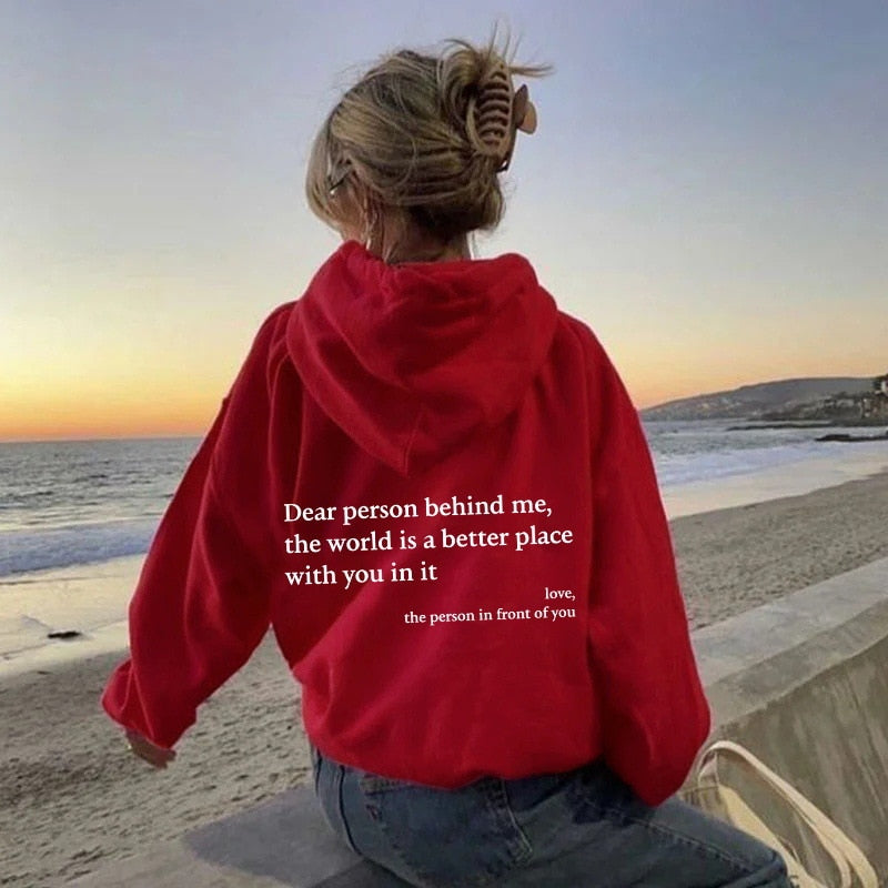 Warm unisex hoodie with print | Long sleeve 6