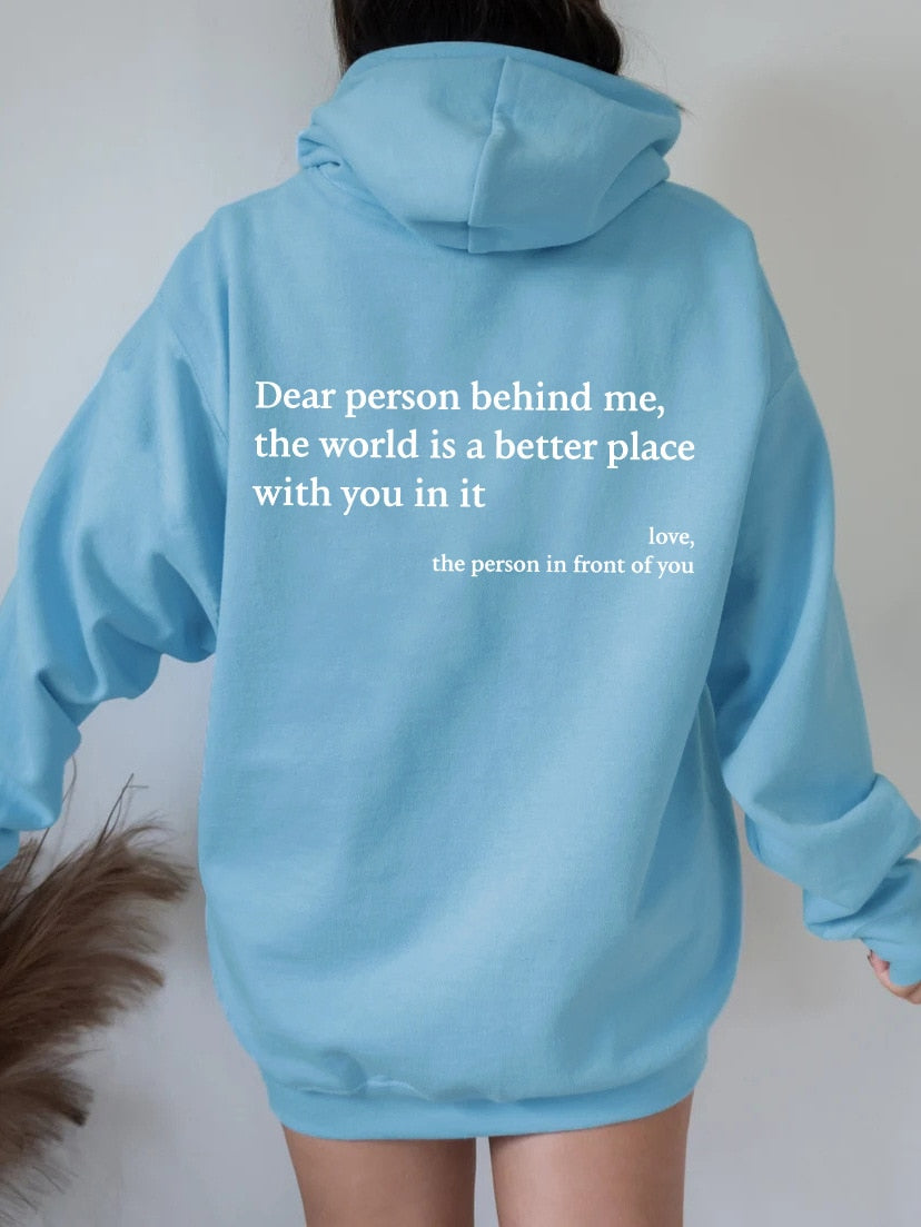 Warm unisex hoodie with print | Long sleeve 7