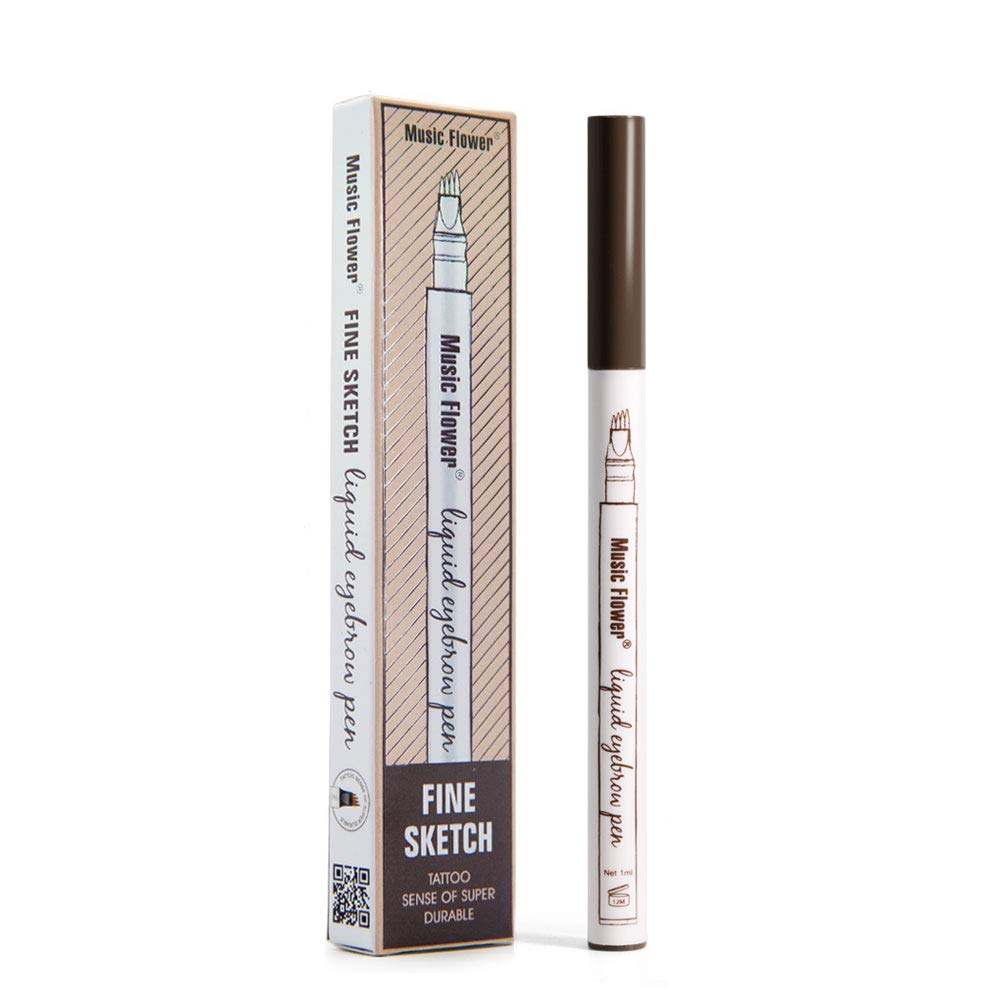 Precision Brow Pro - Waterproof Eyebrow Pencil with 4-Tip Applicator-1