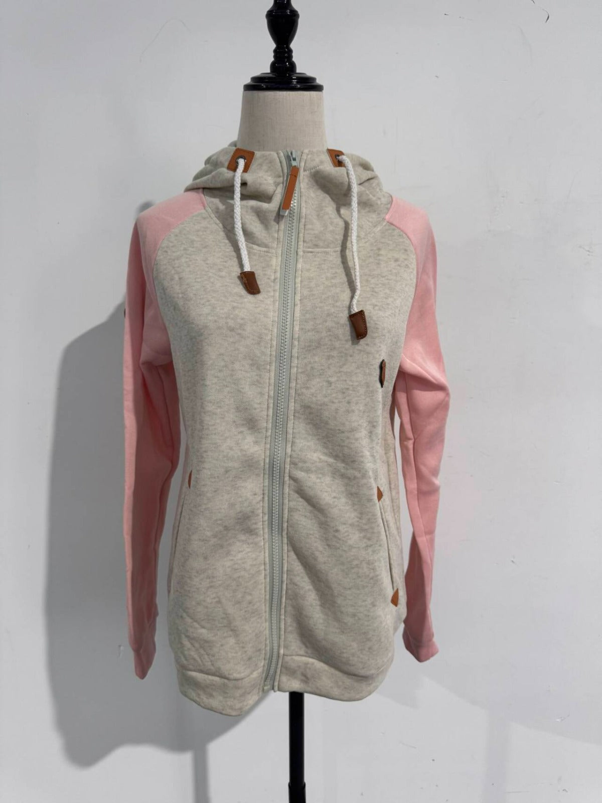 Women's Knit Zip-Up Hoodie | Long Sleeves