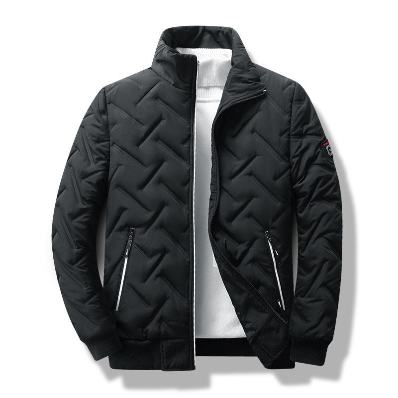 Herren Fleece Steppjacke | Freizeit