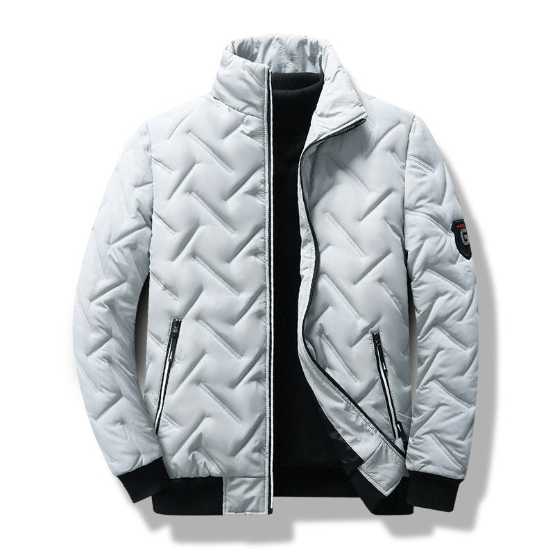 Herren Fleece Steppjacke | Freizeit