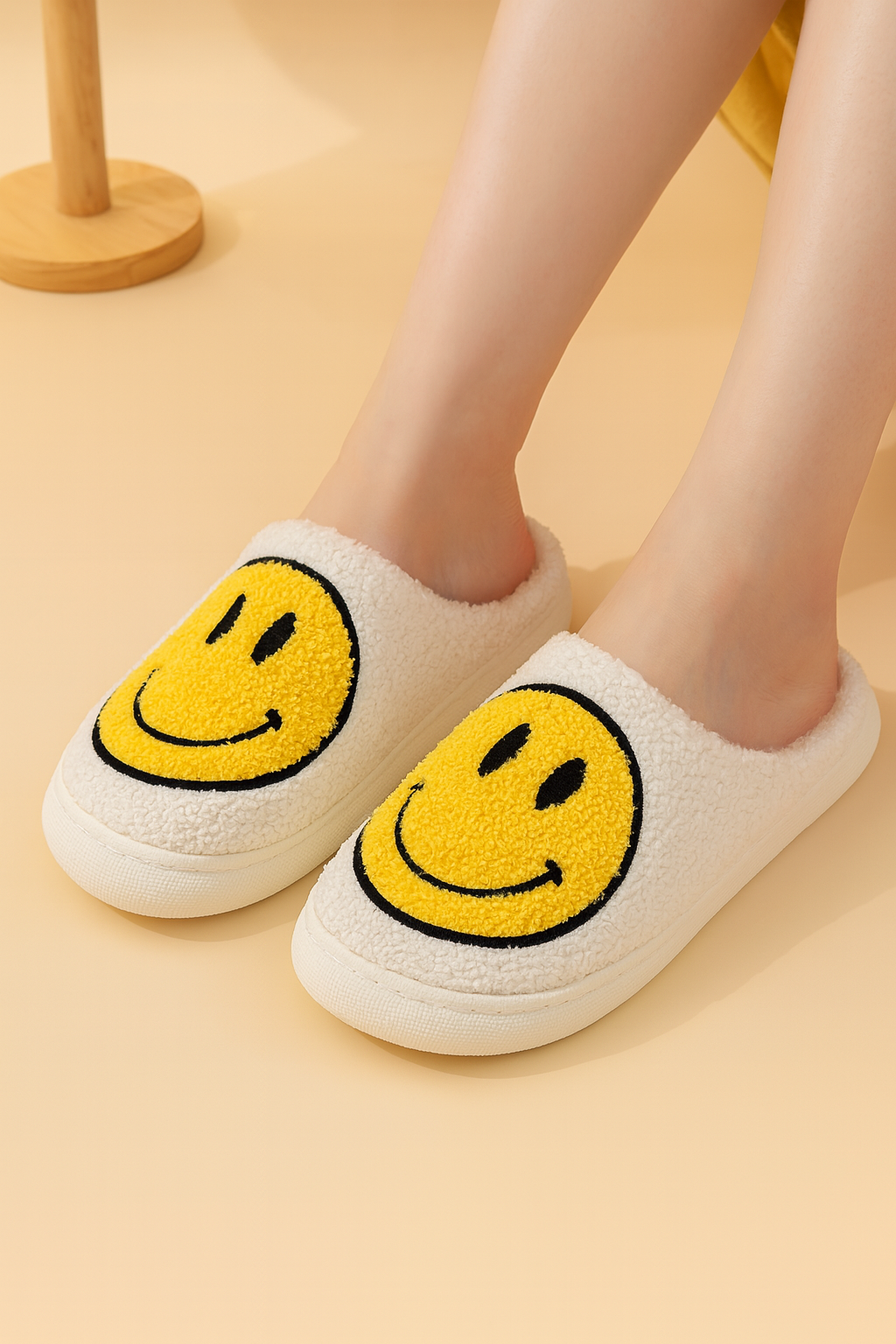 Winter House Slippers | Comfortable Non-Slip Slippers with a Smile 5