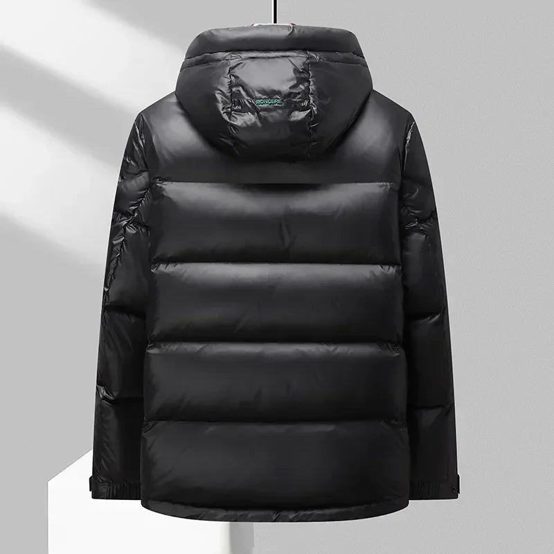 Winter Men's Down Jacket | With Hood 5