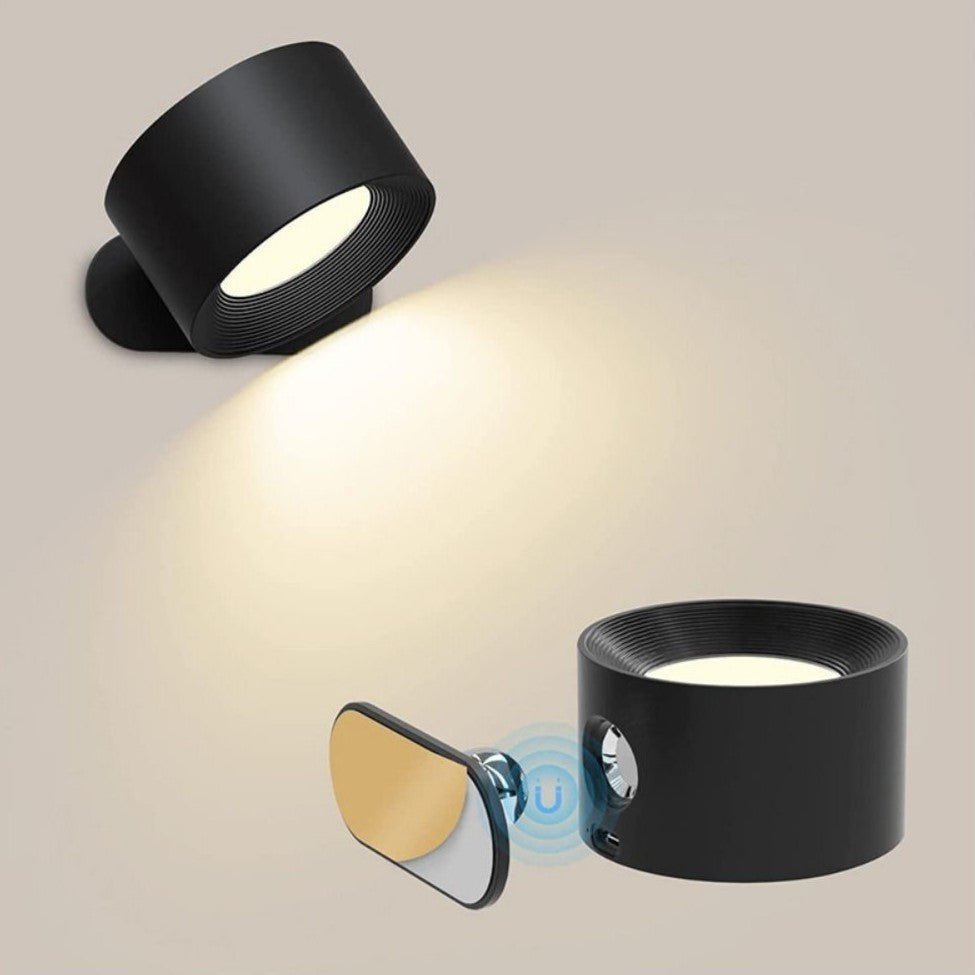 Wireless wall light 360° magnet 3