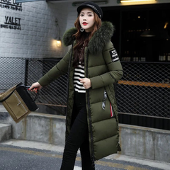 Women Long Winter Parka Jacket | Hood 1