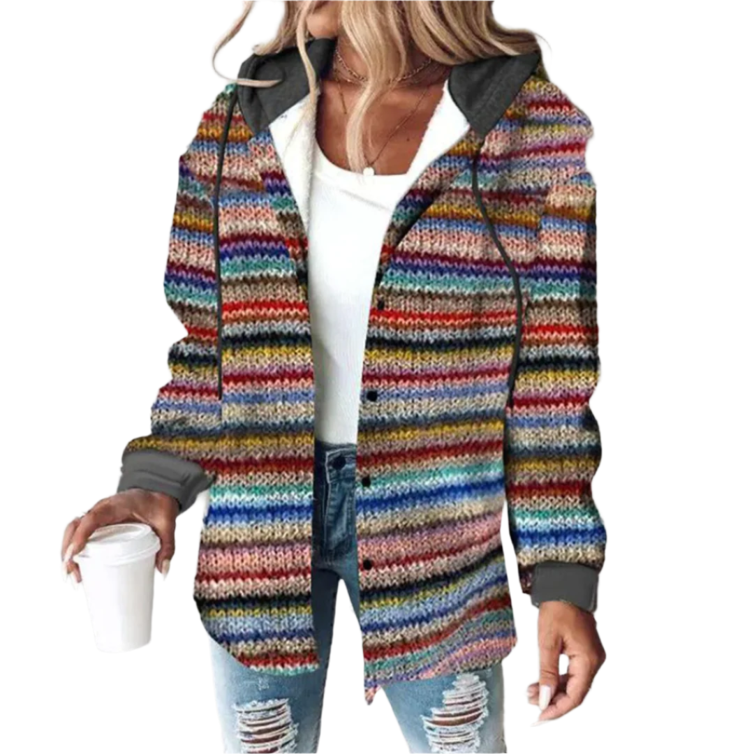Women's Button-Front Cardigan | Multicolored 1