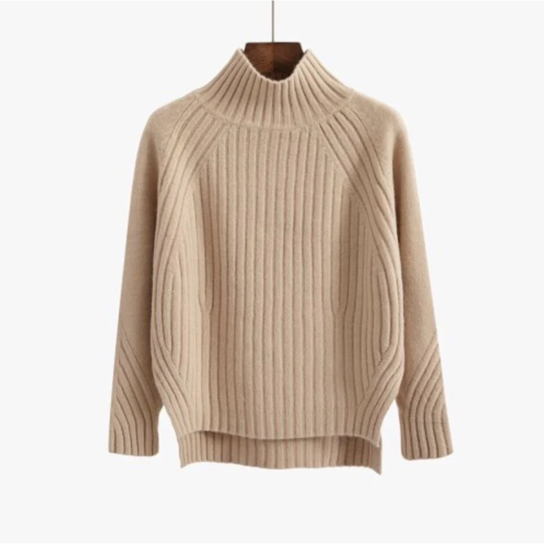 Women's Long Sleeve Turtleneck Sweater | Warm 2