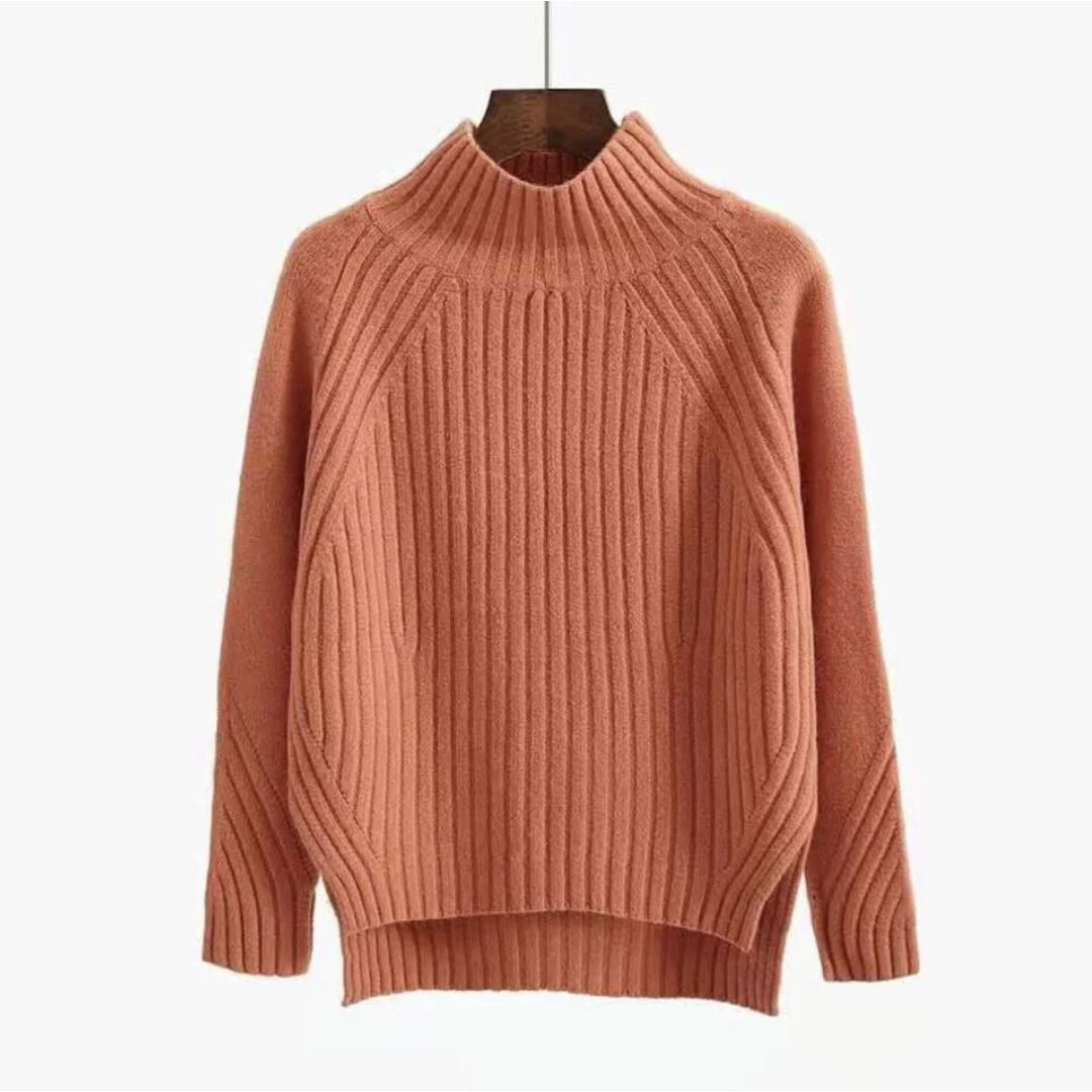 Women's Long Sleeve Turtleneck Sweater | Warm 3