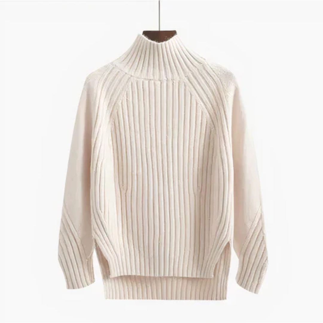 Women's Long Sleeve Turtleneck Sweater | Warm 4