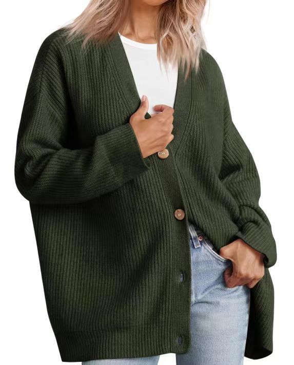 Women's Oversized Cardigan | Striped 4