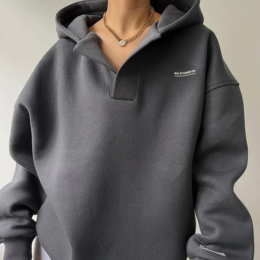 Women's Oversized Hoodie | Drop Shoulder 2