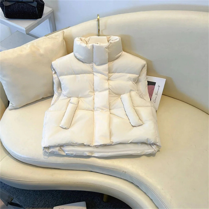 Women's Sleeveless Puffer Vest | Warm 1