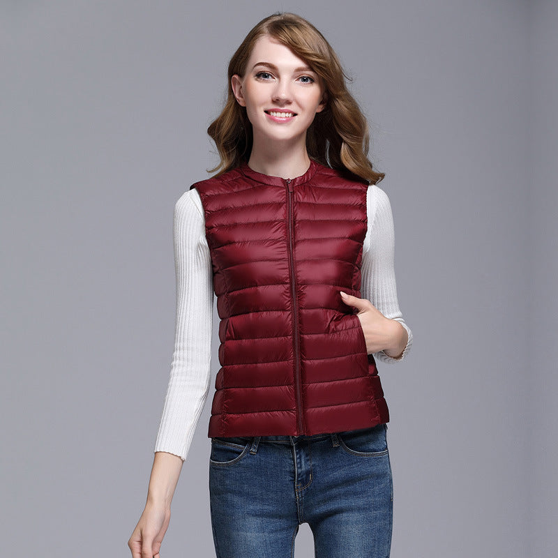 Women's Sleeveless Zip-Up Vest | Puffer 4