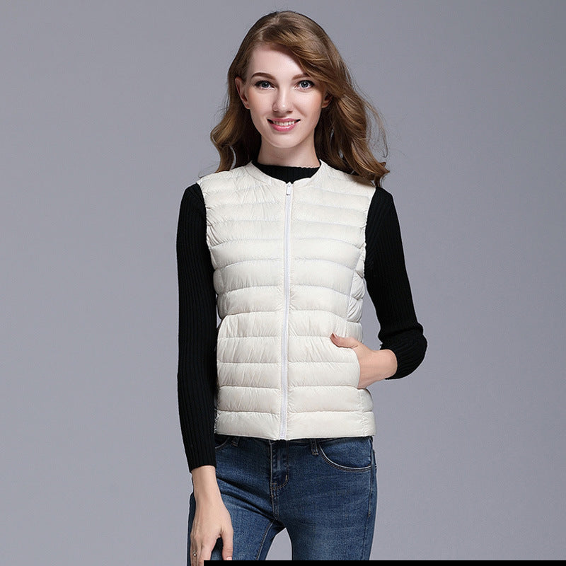 Women's Sleeveless Zip-Up Vest | Puffer 5