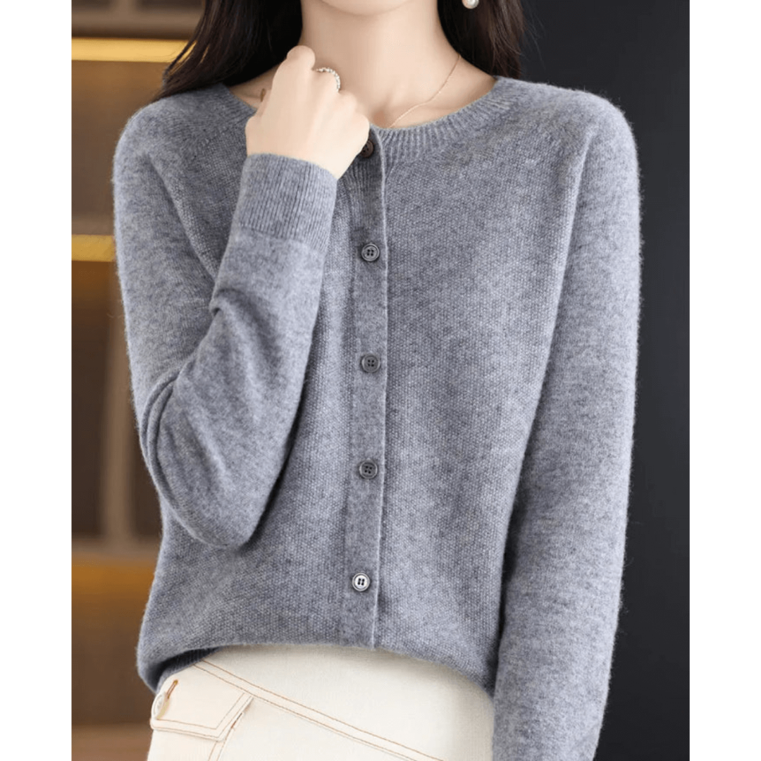 Women's Soft Button Down Cardigan | Warm 6