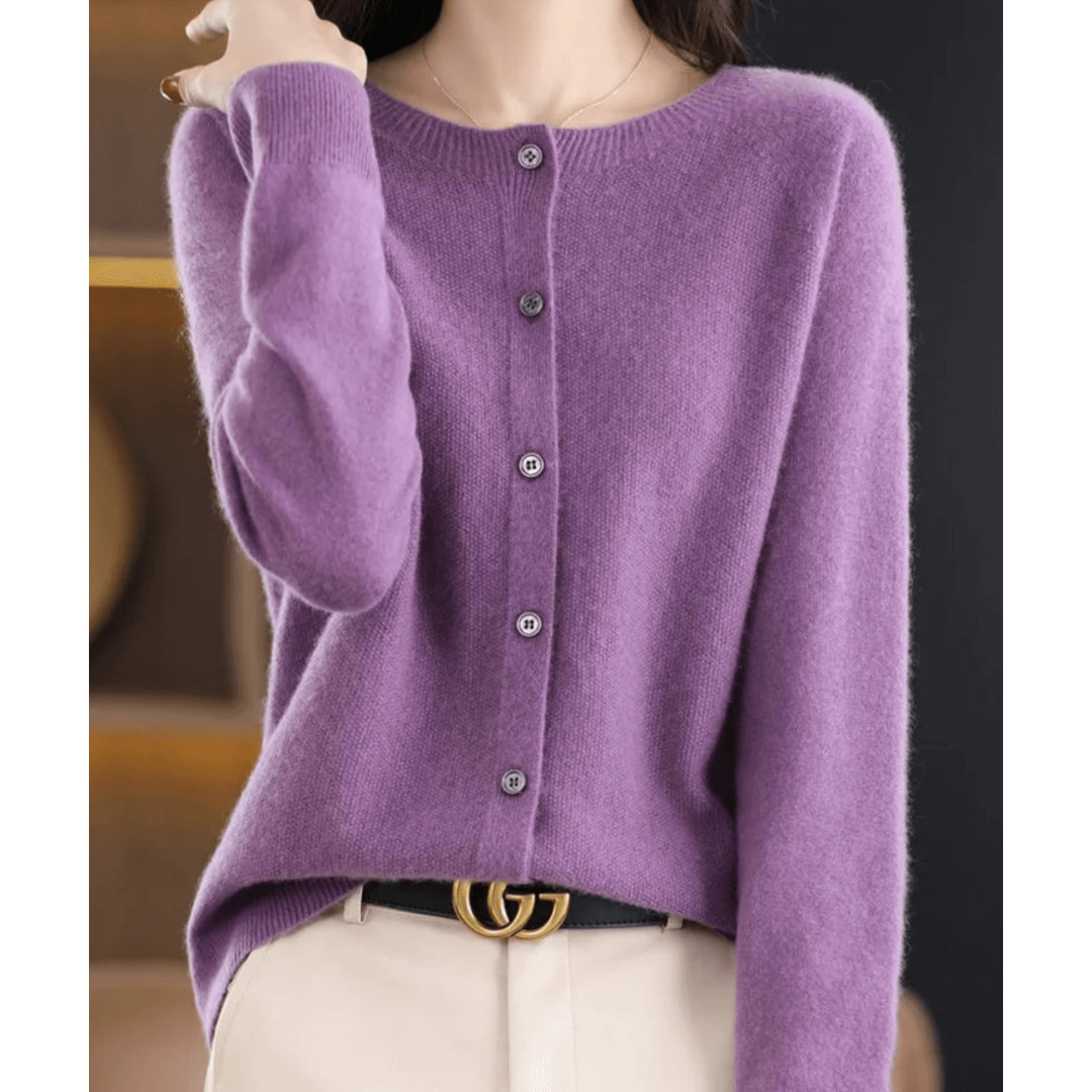 Women's Soft Button Down Cardigan | Warm 8