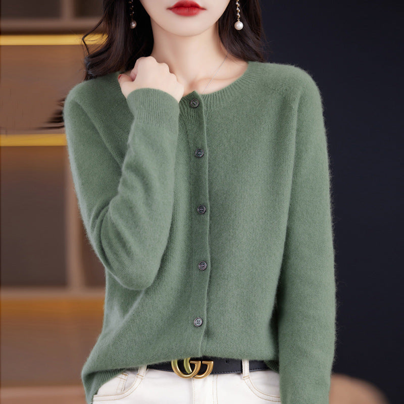 Women's Soft Button Down Cardigan | Warm 9