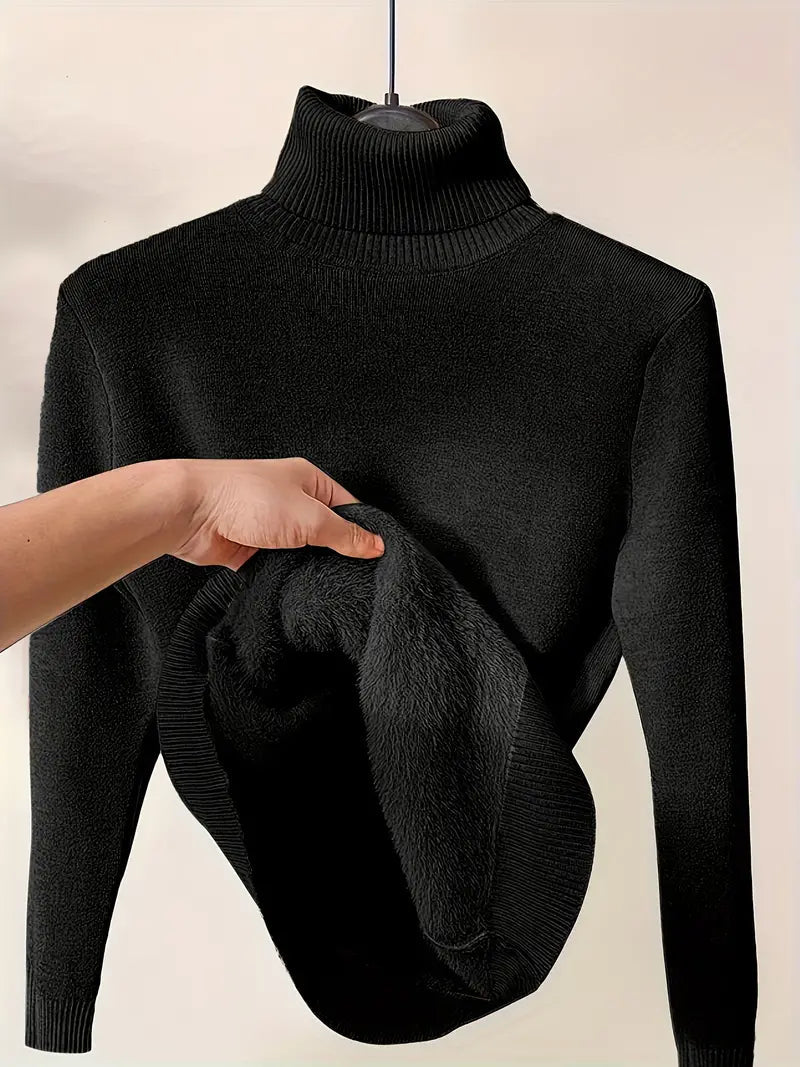 Women's Winter Turtleneck Sweater | Cozy 1