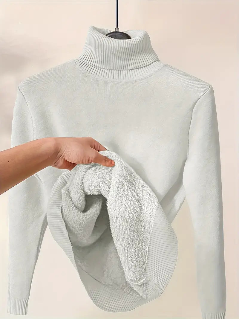Women's Winter Turtleneck Sweater | Cozy 2