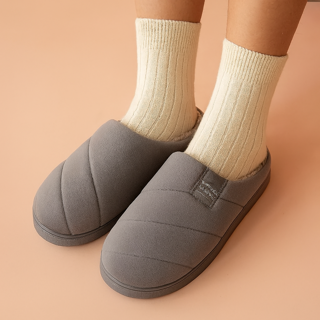 Women's and Men's Slip-On Slippers | Warm Unisex House Slippers 5
