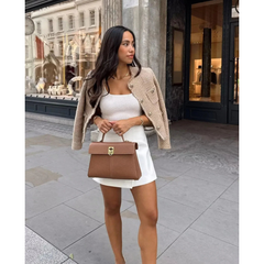 Women's button down the long -sleeved jacket | Short 2