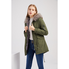 Women's hood winter parka jacket | Warmth 0