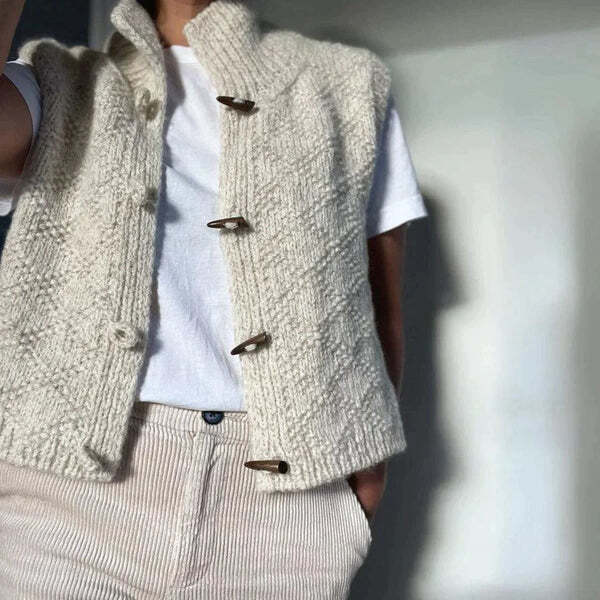Women's stand-up collar vest | Winter 1