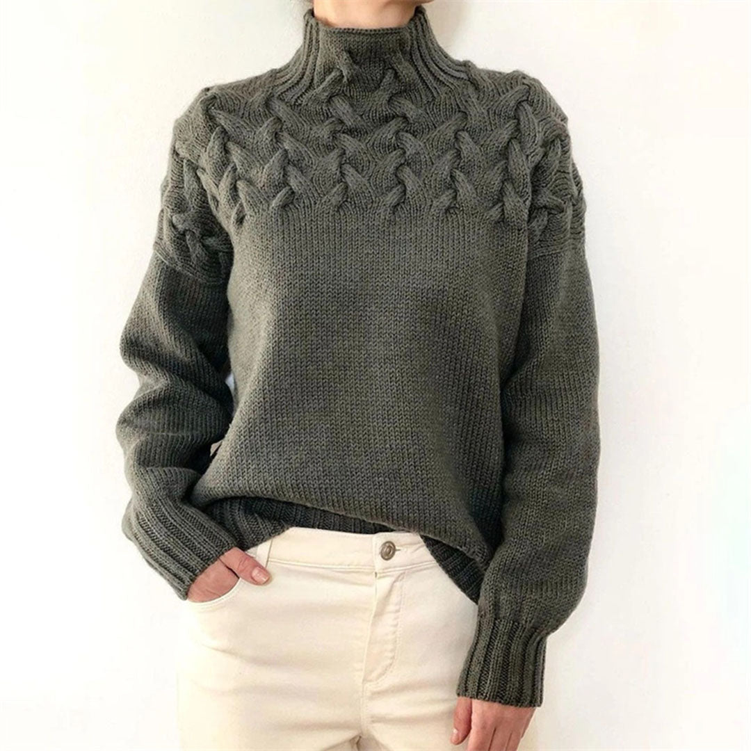 Women's turtleneck knitted sweater | Winter 3