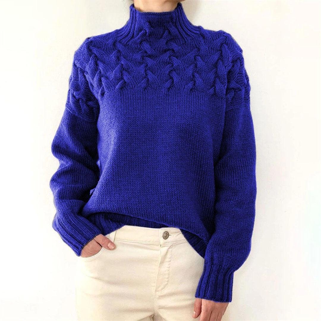 Women's turtleneck knitted sweater | Winter 4