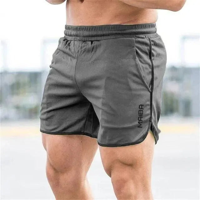 Men's Athletic Shorts - Lightweight Breathable - Elastic Waist - Side Pockets-5