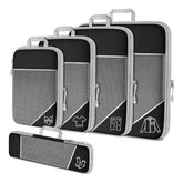 Ultra-Slim Compression Packing Cubes – Space-Saving Travel Organizers 1