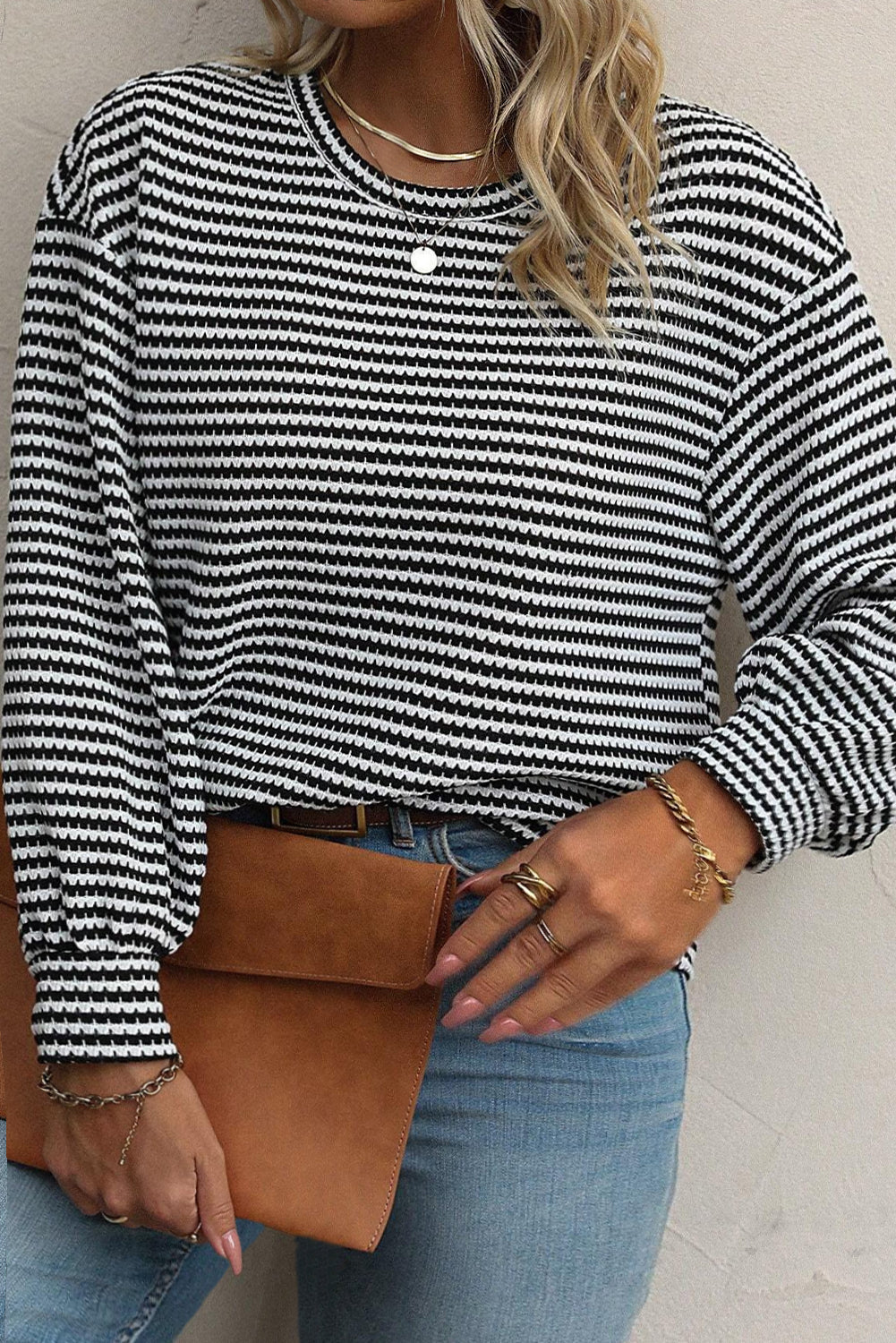 DAISY | Plus Size Long Sleeve T-Shirt-1