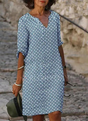 LILY | Effortlessly Chic Mid-Length Dress for a Breezy Look-2
