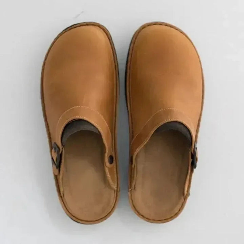 Finn | Rustic Slip-On Clogs-3