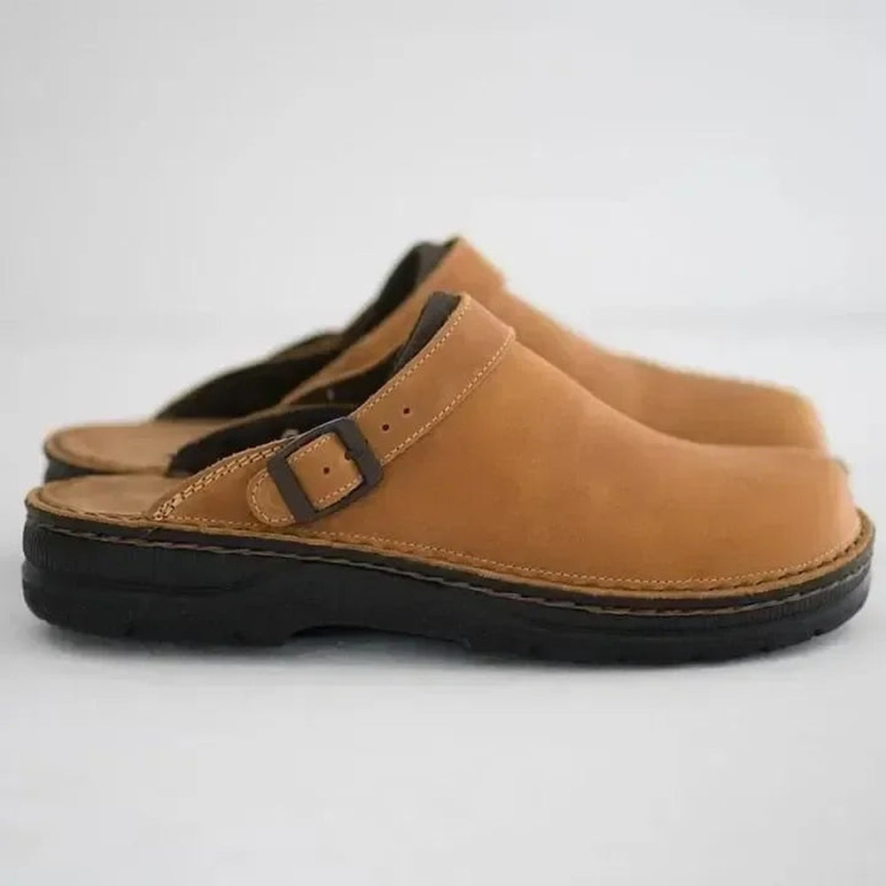 Finn | Rustic Slip-On Clogs-5