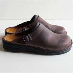 Finn | Rustic Slip-On Clogs-1