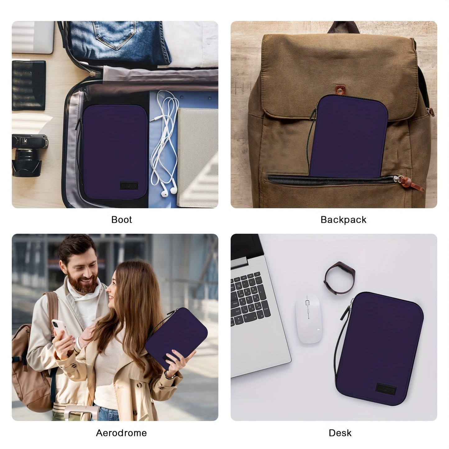 Aspyn | RFID-Safe Family Travel Wallet 4