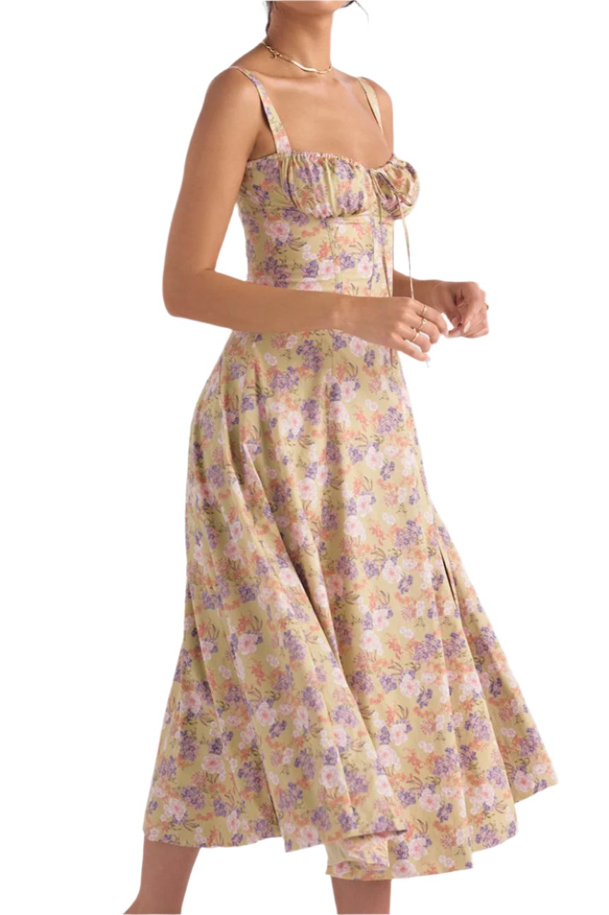 BETTY | Elegant Waist Dress-4