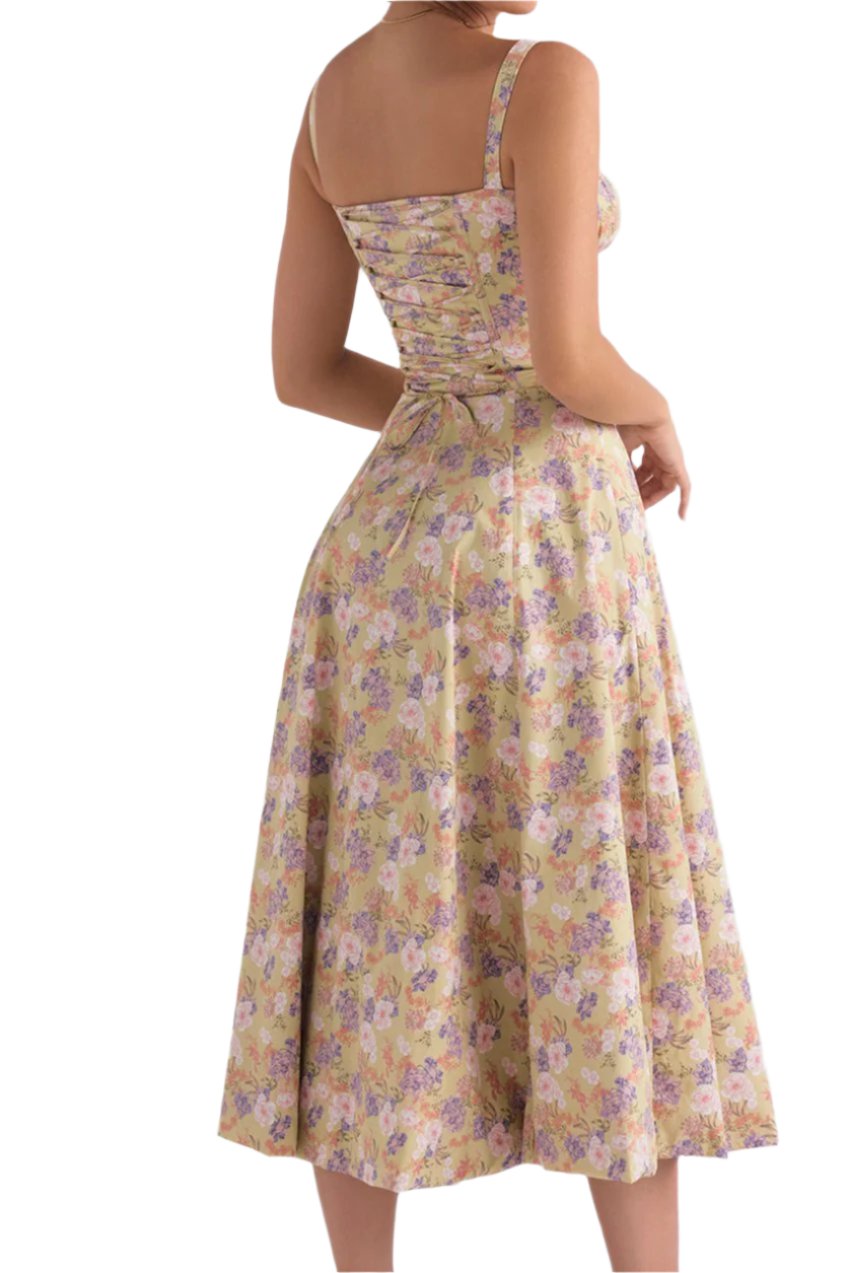 BETTY | Elegant Waist Dress-3