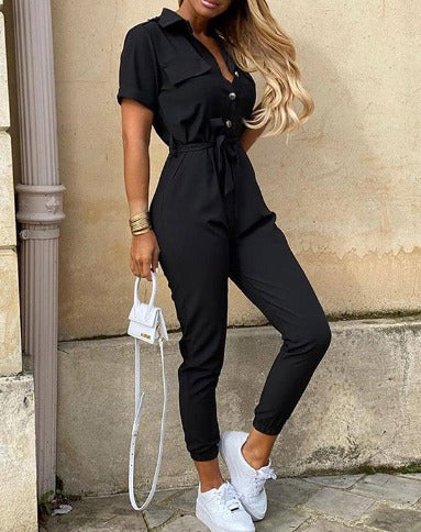 IVY | Summer Cargo Jumpsuit-1