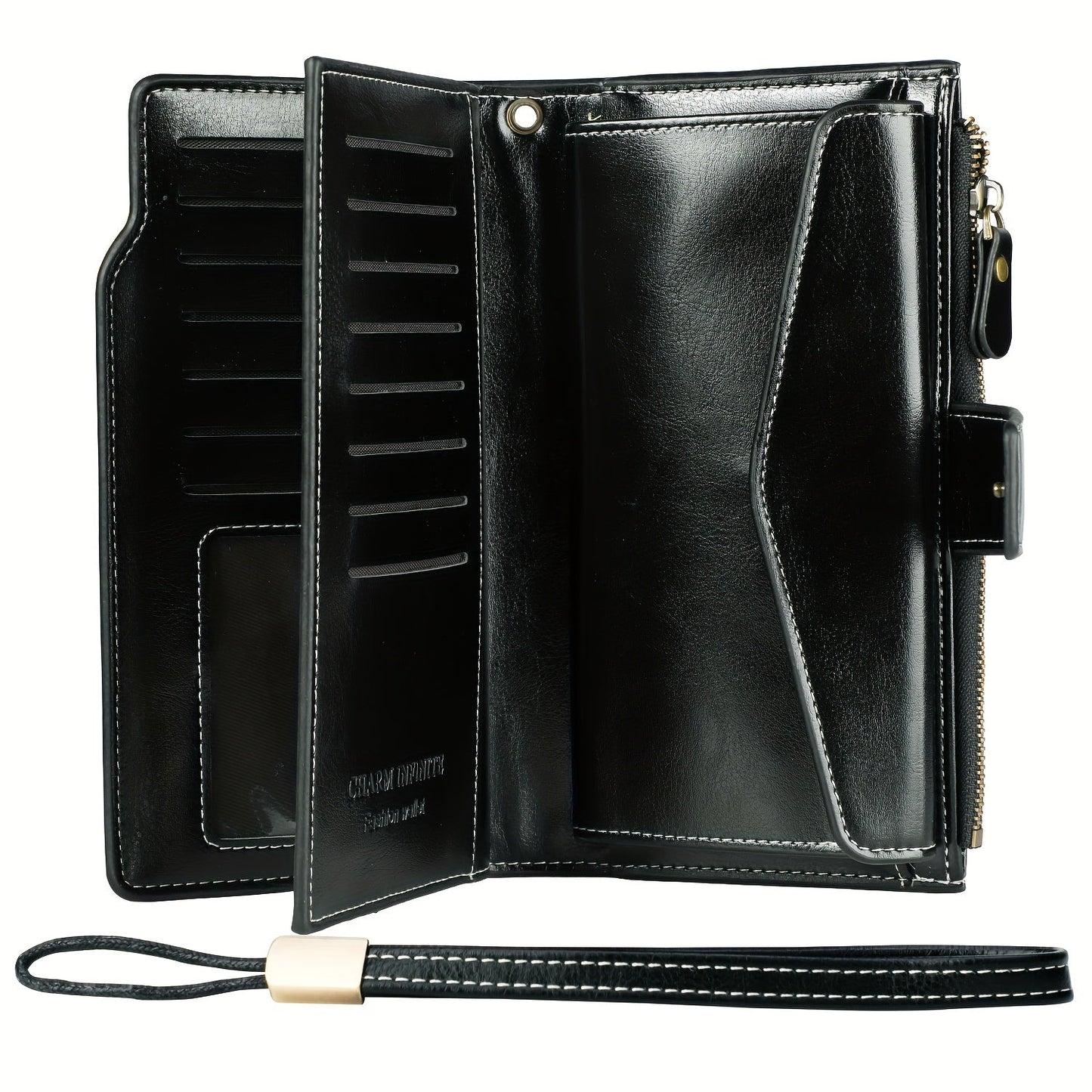 Dulce | RFID-Safe Travel Bag | Multi-Compartment Vintage Clutch 4