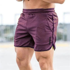 Men's Athletic Shorts - Lightweight Breathable - Elastic Waist - Side Pockets-2